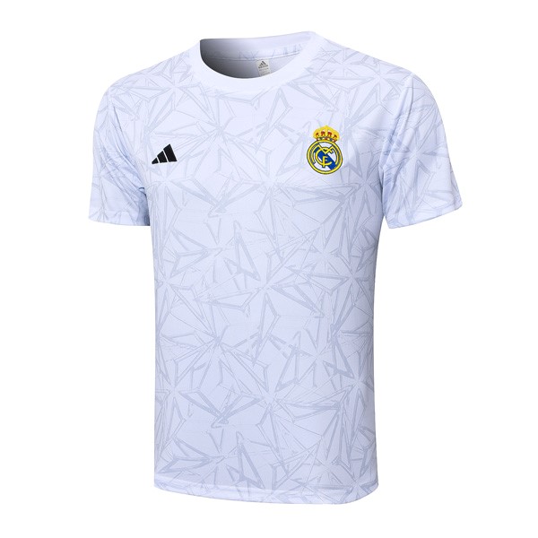 Camiseta Entrenamiento Real Madrid 2024/25 Blanco Gris